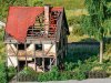 Verfallenes H0-Fachwerkhaus von Busch in H0 | Foto: Arnold Humer
